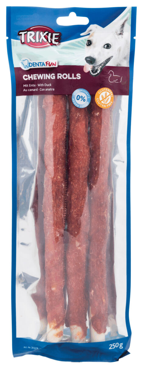 Denta Fun Duck Chewing Rolls, 28cm 3 St./250 g Denta Fun Duck Chewing Rolls, 28cm 3 St./250 g