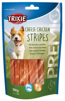 Alternative view of Premio Chicken Cheese Stripes, 100g