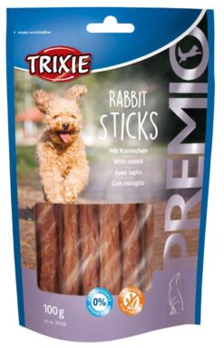 Alternative view of PREMIO Rabbit Sticks, 100 g