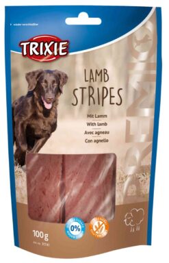 Alternative view of PREMIO Lamb Stripes, 100 g