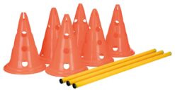 Alternative view of Dog Activity Obstacles, set 3 Pcs,ø 23×30cm, orange & jaune