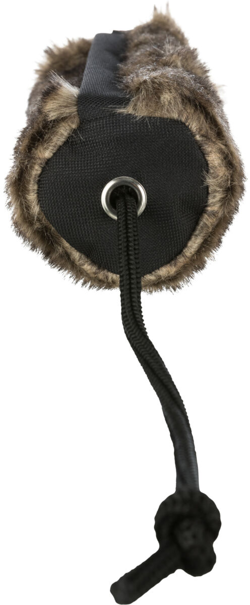 Dummy de dressage en fourrure, tissu/polyester, ø 6×20cm, ø 6×20cm Dummy de dressage en fourrure, tissu/polyester, ø 6×20cm, ø 6×20cm