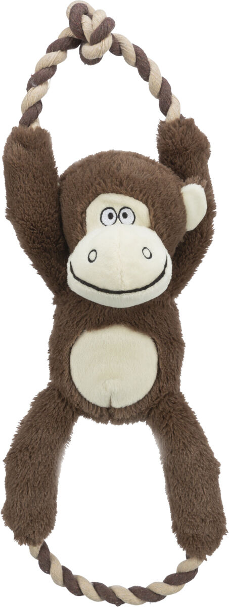 Singe, en peluche/corde, 40cm Singe, en peluche/corde, 40cm