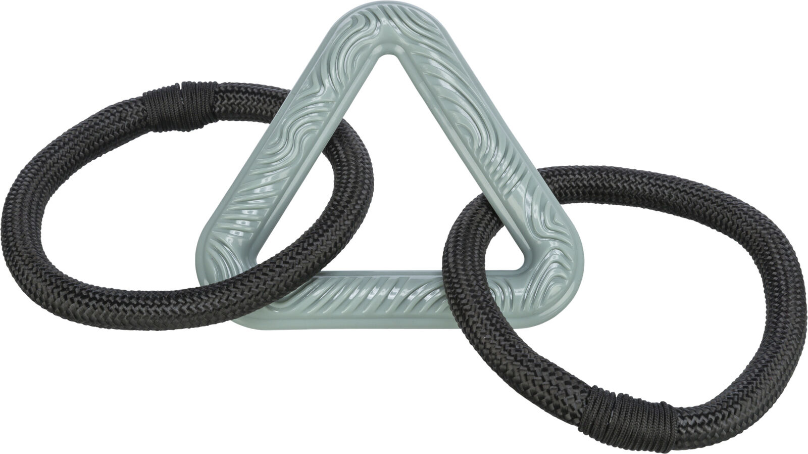 Triangle avec anneaux corde CityStyle, en TPR, 44cm Triangle avec anneaux corde CityStyle, en TPR, 44cm