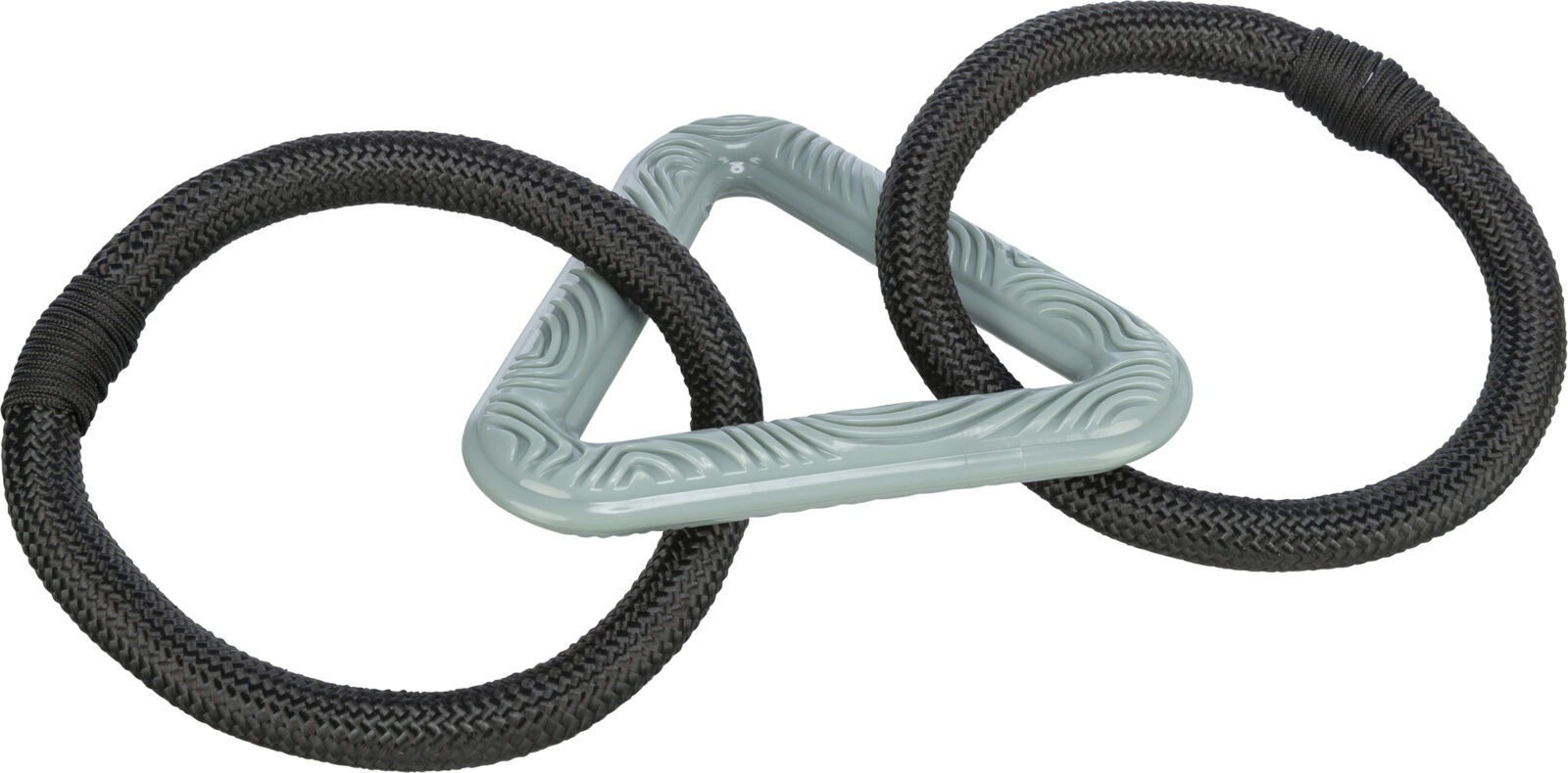 Triangle avec anneaux corde CityStyle, en TPR, 44cm Triangle avec anneaux corde CityStyle, en TPR, 44cm