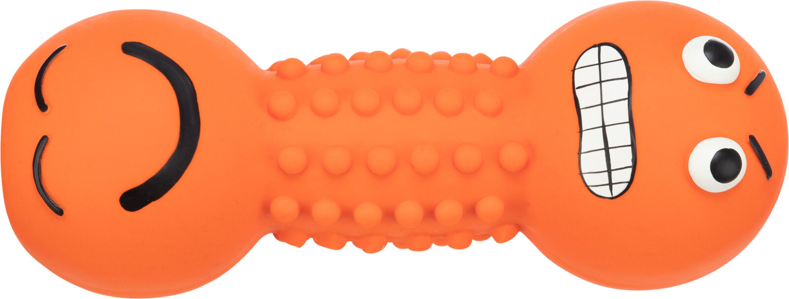 Smiley haltère, latex, 19cm Smiley haltère, latex, 19cm