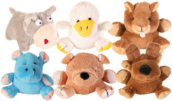 Animal, en peluche, 10-12cm, assorti