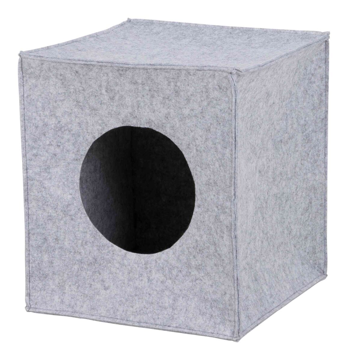 Kuschelhöhle Anton für Regal, 33×33×37cm, grau Kuschelhöhle Anton für Regal, 33×33×37cm, grau