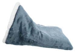 Alternative view of Sac douillet Paul, ø 40 × 60 cm, bleu/blanc