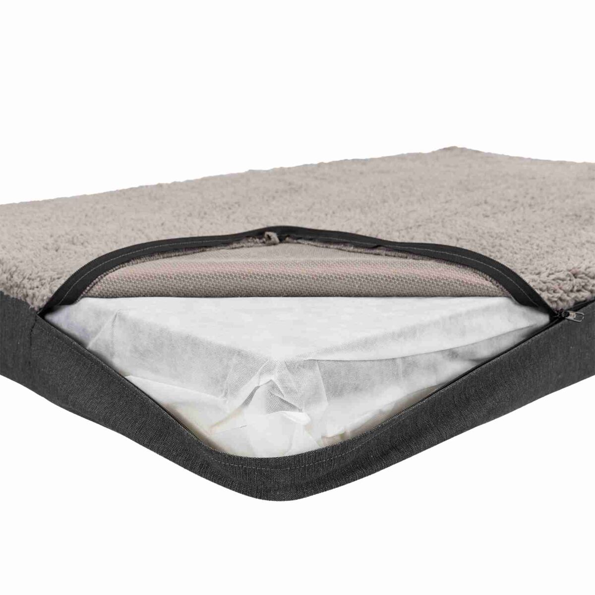 Vital coussin Bendson, 80 × 60 cm, gris foncé/gris clair 80 × 60 cm Vital coussin Bendson, 80 × 60 cm, gris foncé/gris clair 80 × 60 cm
