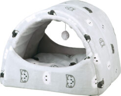 Abri douillet Mimi, 42×35×35cm, gris