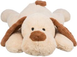 Alternative view of Chien câlin Benny, en peluche, 75 cm, beige/brun