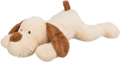 Chien câlin Benny, en peluche, 75 cm, beige/brun