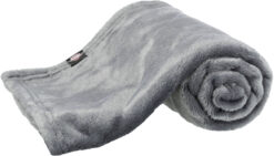 Couverture Kimmy, peluche, 70×50cm, gris