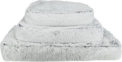 Coussin Harvey, angulaire, 120×80cm, blanc-noir