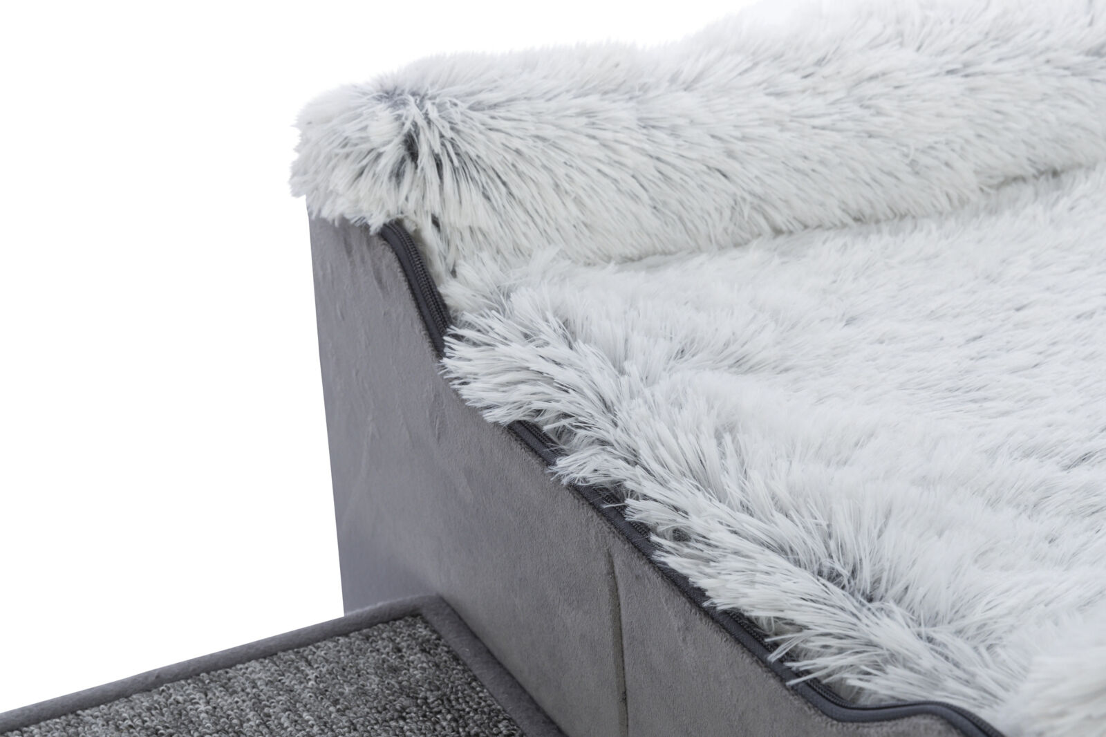 Höhle Harvey mit Treppe, 154×60×60cm, grau/weiss-schwarz Höhle Harvey mit Treppe, 154×60×60cm, grau/weiss-schwarz