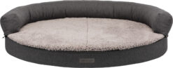 Alternative view of Vital sofa Bendson, gris foncé/gris clair, oval