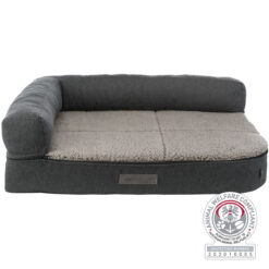 Alternative view of Vital sofa Bendson, angulaire, 80×60cm, gris foncé/gris cl