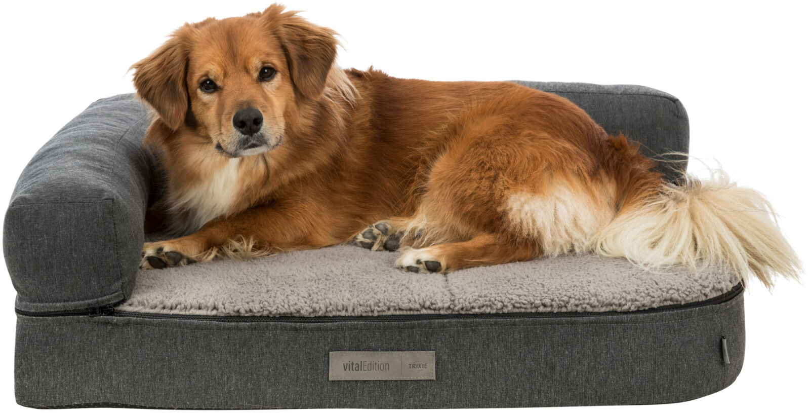 Vital sofa Bendson, angulaire, 80×60cm, gris foncé/gris cl 80×60cm Vital sofa Bendson, angulaire, 80×60cm, gris foncé/gris cl 80×60cm