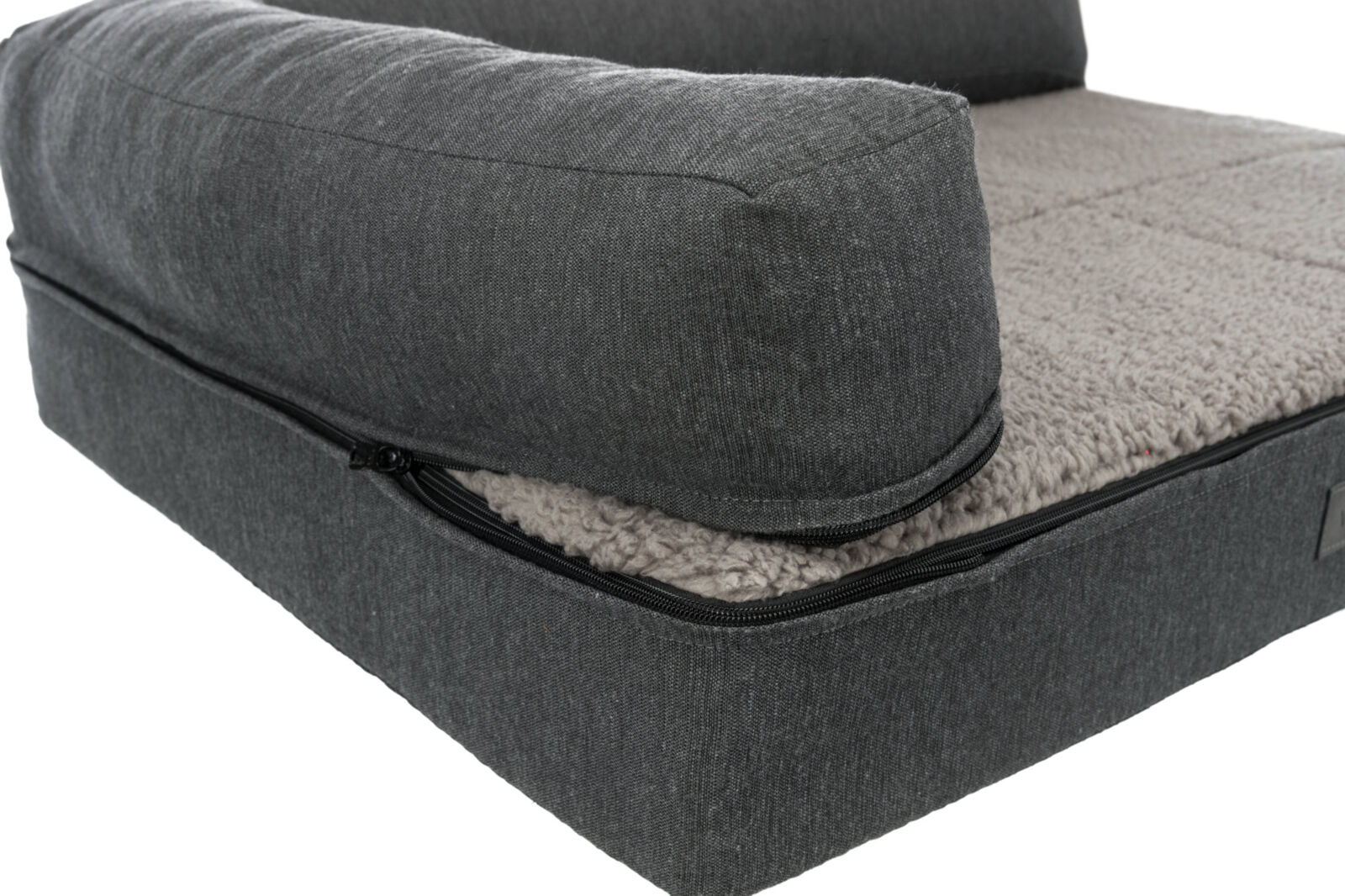 Vital sofa Bendson, angulaire, 80×60cm, gris foncé/gris cl 80×60cm Vital sofa Bendson, angulaire, 80×60cm, gris foncé/gris cl 80×60cm