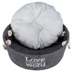 Alternative view of Lit Lian, ø37cm, gris