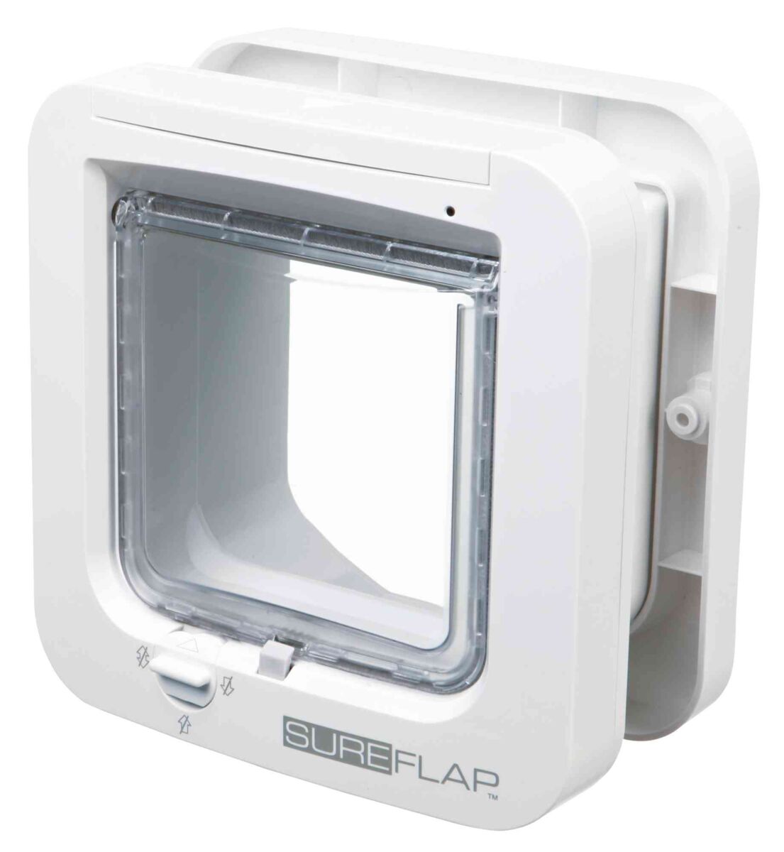 Chatière SureFlap DualScan avec puce d'identificat, blanc 21×21cm Chatière SureFlap DualScan avec puce d'identificat, blanc 21×21cm