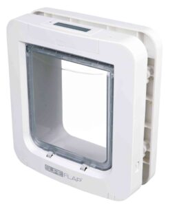 Chatière SureFlap avec puce d'identificat, blanc