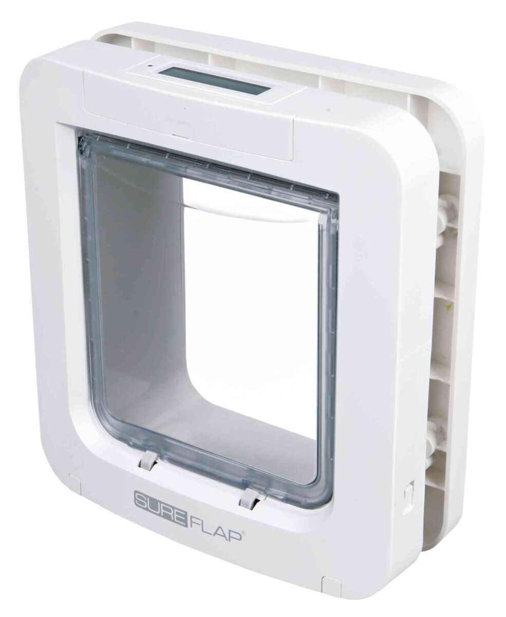 SureFlap Freilauftür mit Mikrochiperk., weiss 26,2×28,1cm / Neuer Preis SureFlap Freilauftür mit Mikrochiperk., weiss 26,2×28,1cm / Neuer Preis
