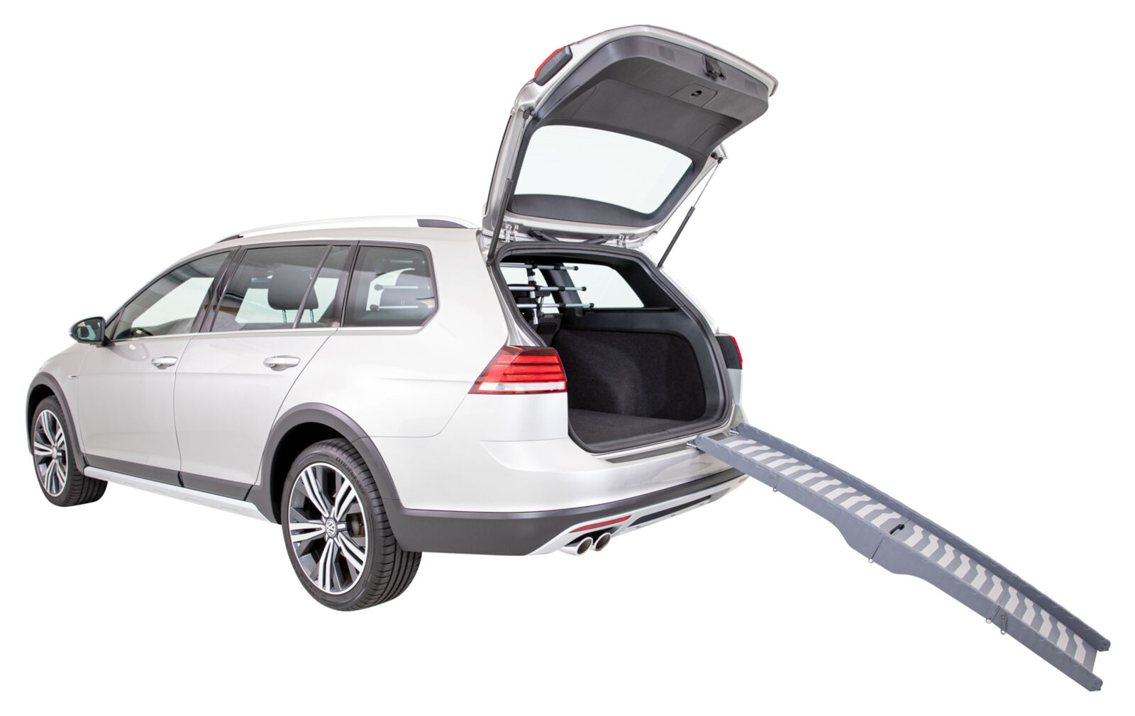 Rampe, repliable en 3 parties, plast., 39×150cm, gris Rampe, repliable en 3 parties, plast., 39×150cm, gris