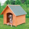 natura Hundehütte mit Satteldach, L