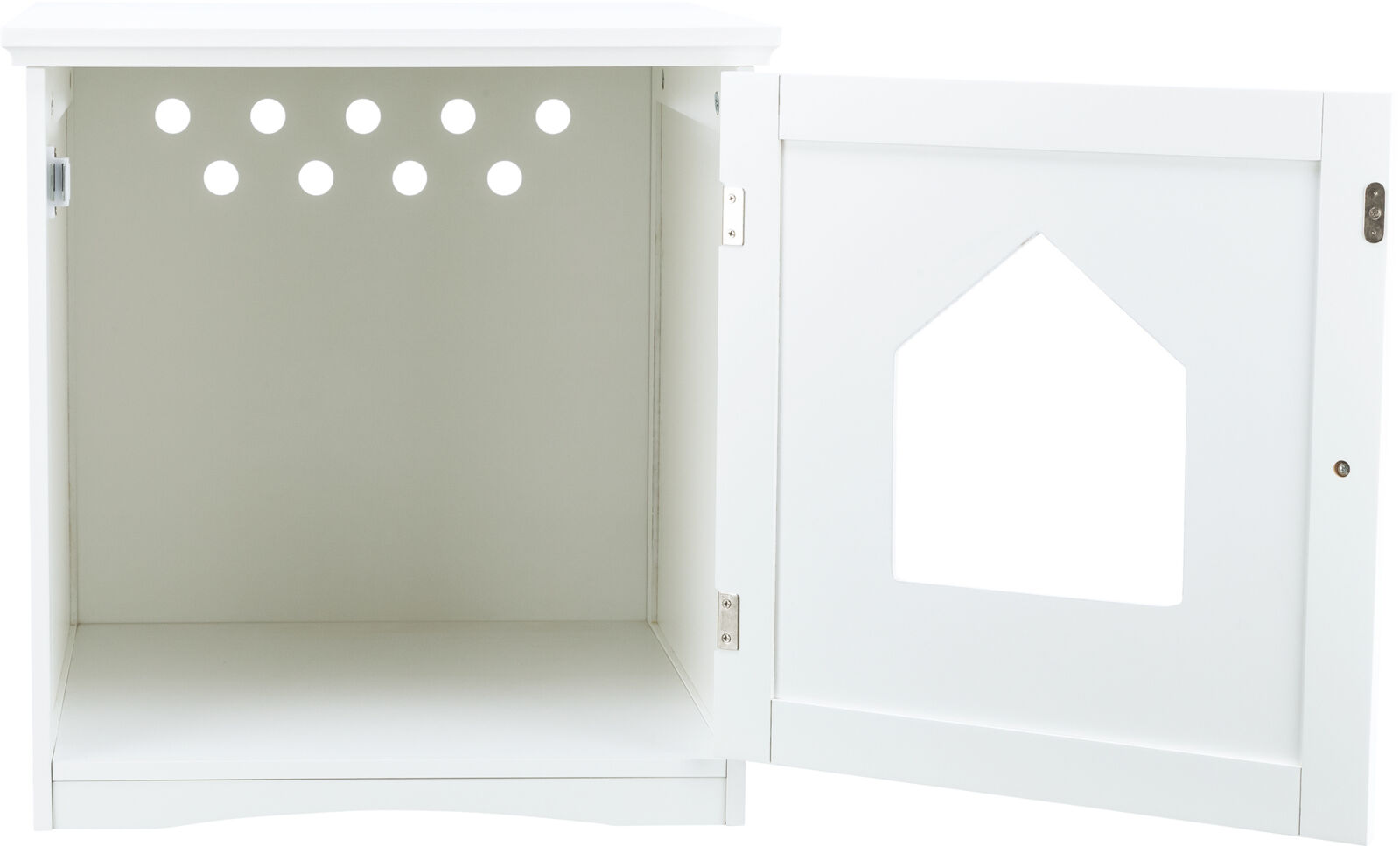 Cabine de toilette, 49x51x51cm, blanc 49x51x51cm Cabine de toilette, 49x51x51cm, blanc 49x51x51cm