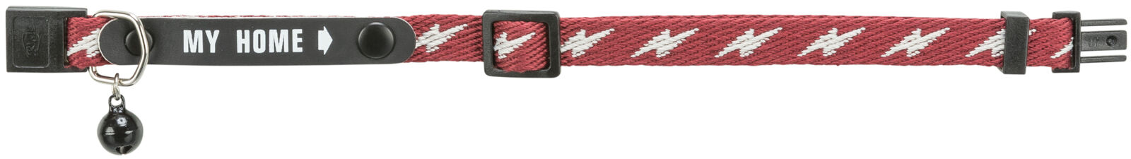 Collier chat avec porte adresse My Home Collier chat avec porte adresse My Home