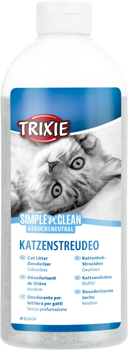 Simple'n'Clean Katzenstreudeo, Aktivkohle, 750 g Simple'n'Clean Katzenstreudeo, Aktivkohle, 750 g