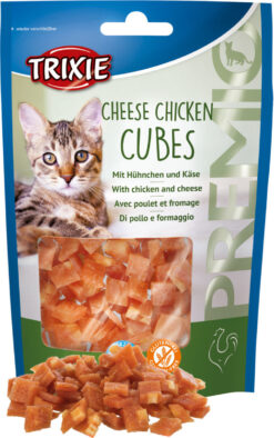 Premio Cheese Chicken Cubes,poulet av. fromage, 50g