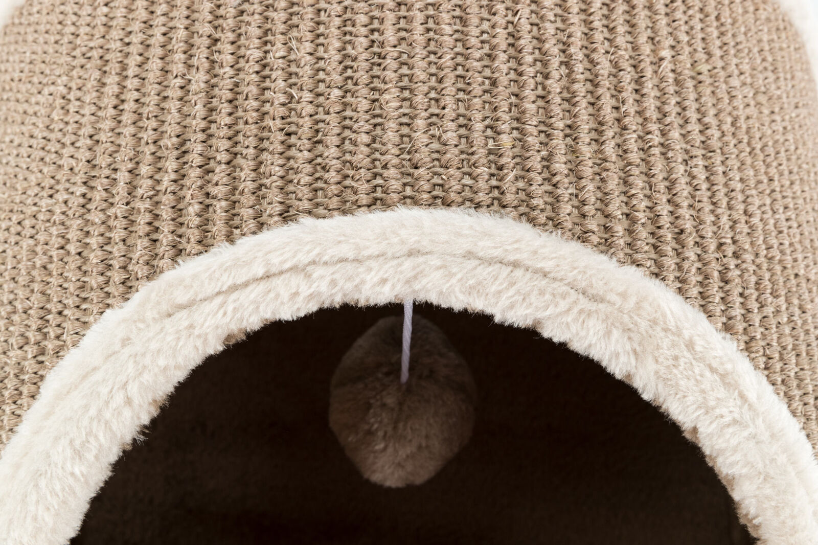 Kratztunnel,110×30×38cm, lichtgrau/braun Kratztunnel,110×30×38cm, lichtgrau/braun