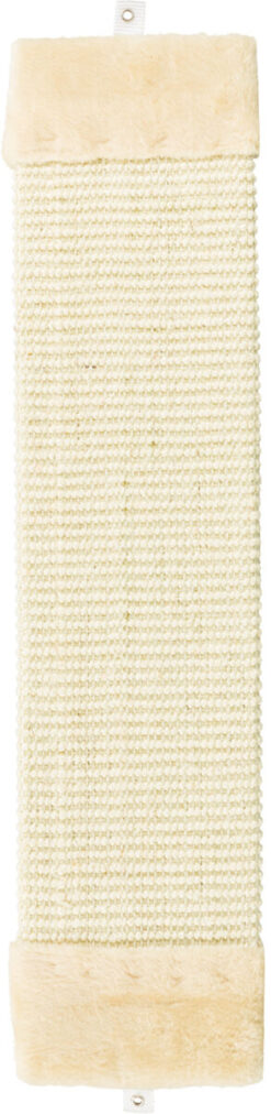 Kratzbrett mit Plüsch,beige