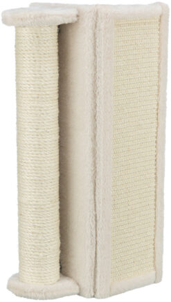 Griffoir pour angles avec poteau, 15×50×15cm, beige