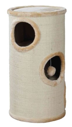 Alternative view of Cat Tower avec sisal, beige