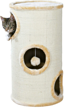 Cat Tower avec sisal, beige