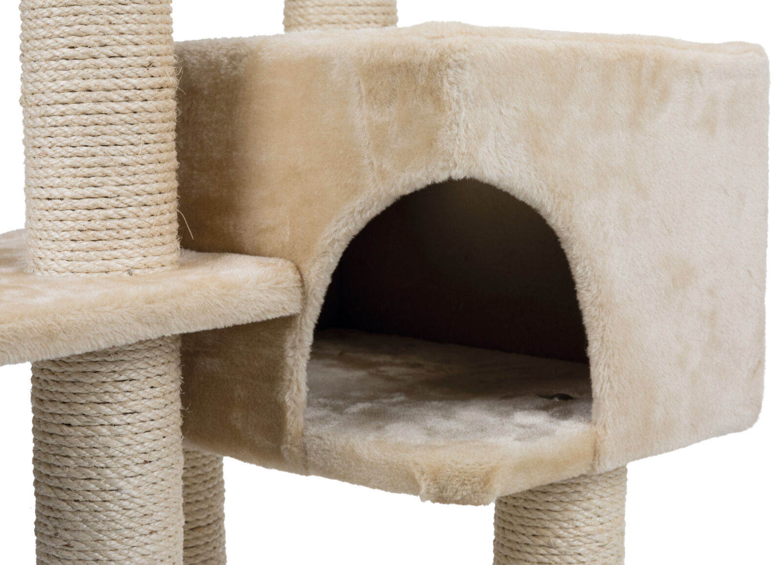 Arbre à chat "Alicante", beige 142cm Arbre à chat "Alicante", beige 142cm