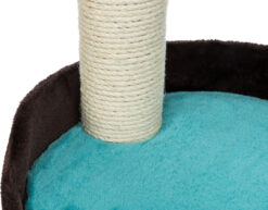 Alternative view of Abre à chat 'Lugo', marron-aqua