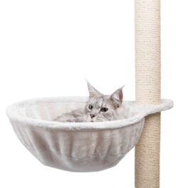 Sac confort XL pour arbre à chat, cadre métal, ø 45cm, gris