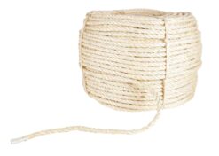Corde en sisal (rouleau: 220 m), 1 m/ø10 mm