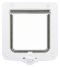 Alternative view of Chatière, 2 positions, 20 × 22 cm, blanc