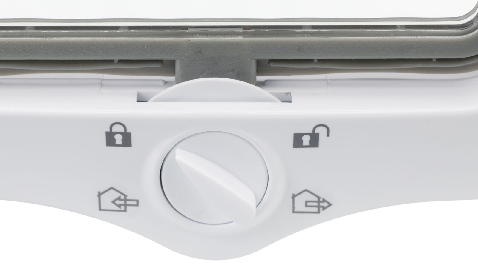 Chatière, 4 positions, avec tunnel, 20×22cm, blanc 20×22cm, weiss Chatière, 4 positions, avec tunnel, 20×22cm, blanc 20×22cm, weiss