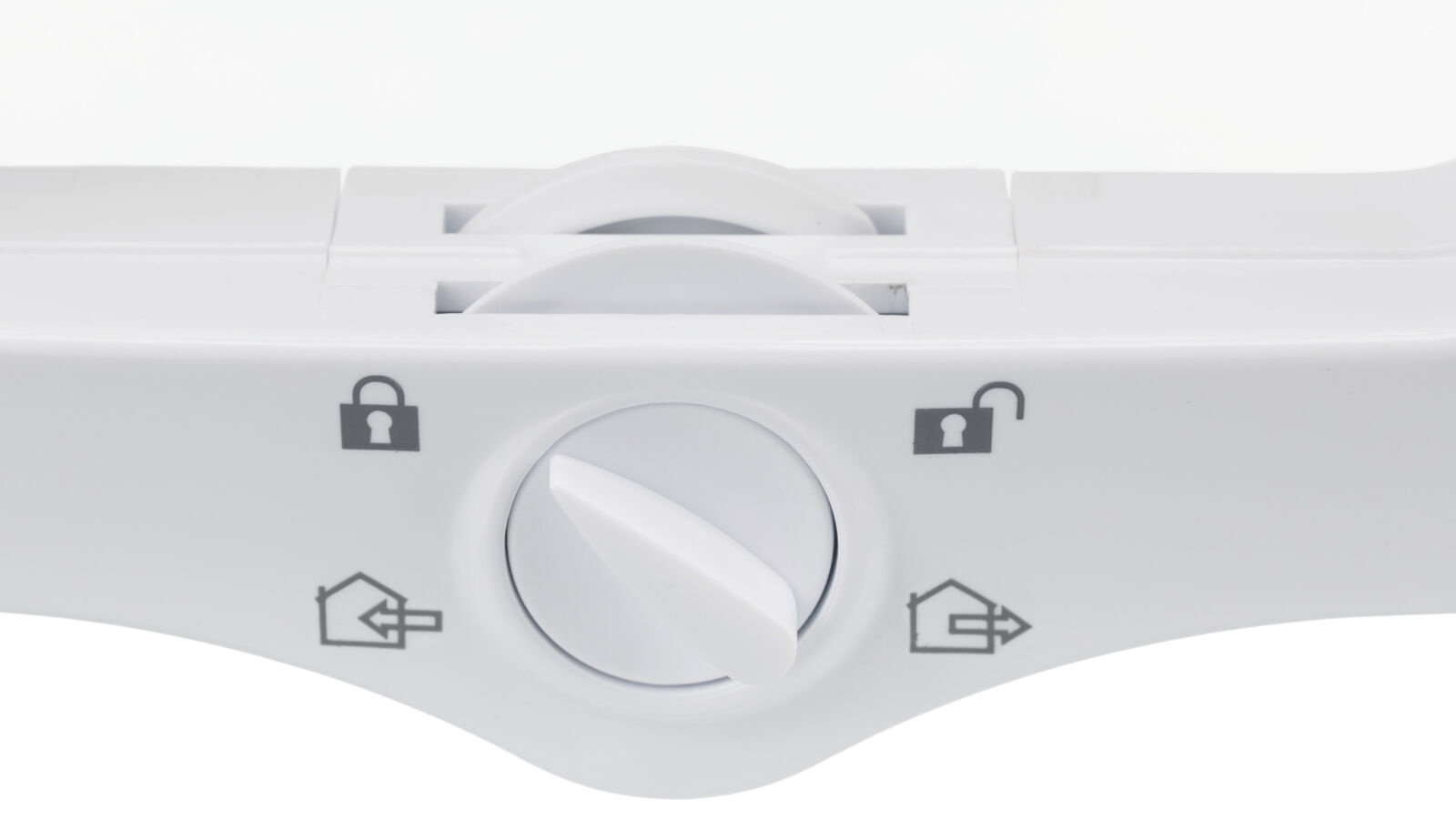 Chatière, 4 positions, avec tunnel, 20×22cm, blanc 20×22cm, weiss Chatière, 4 positions, avec tunnel, 20×22cm, blanc 20×22cm, weiss