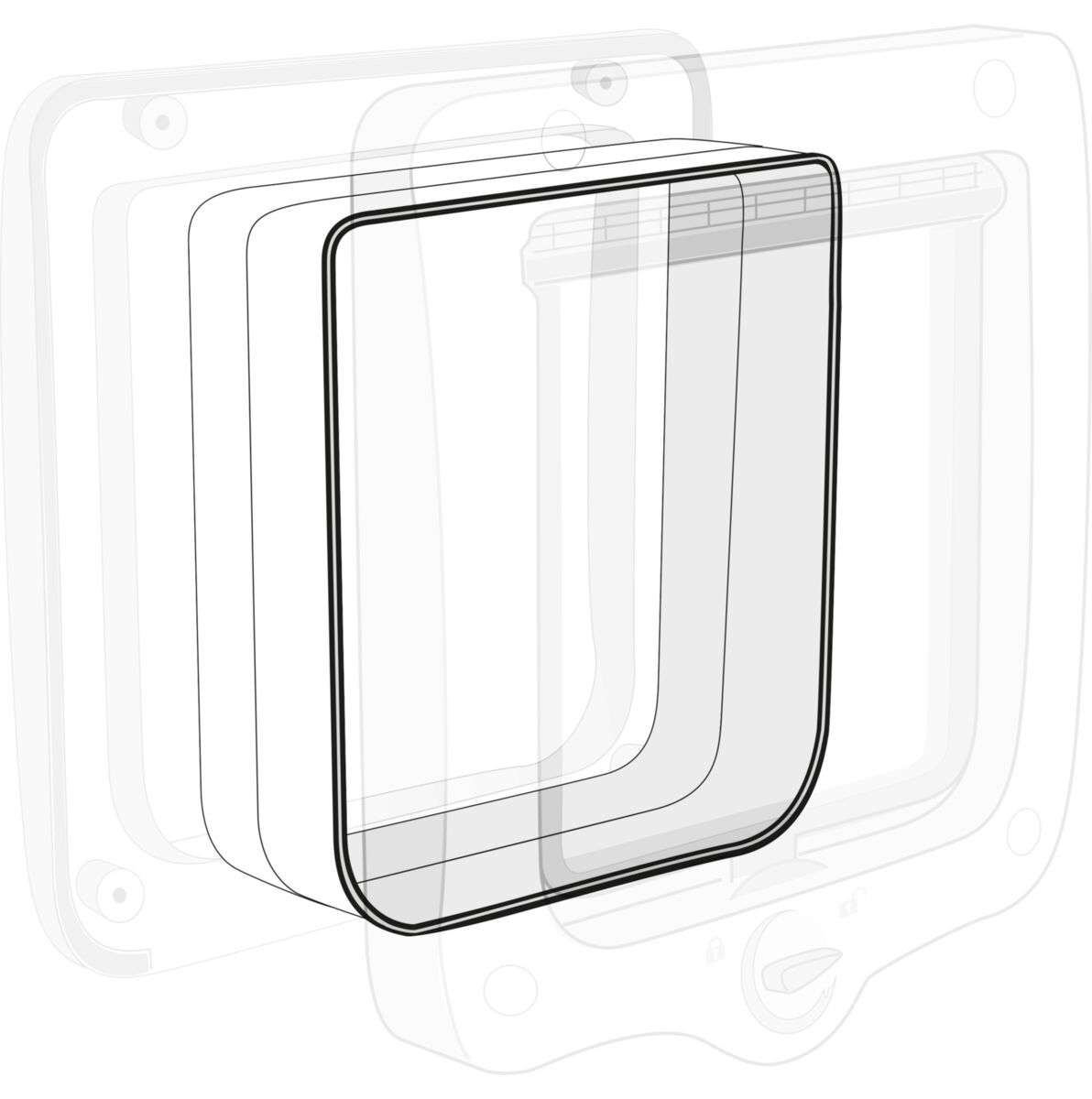 Tunnel pour T44231, blanc Tunnel pour T44231, blanc