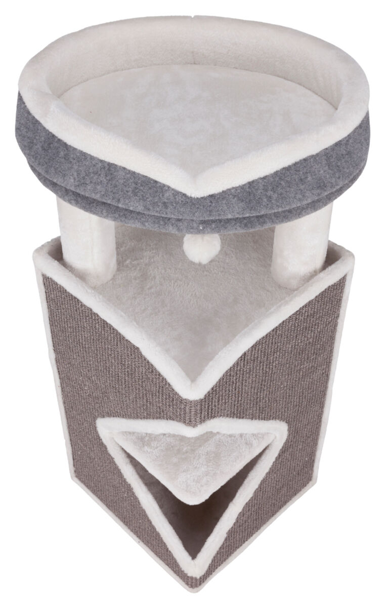 Cat Tower Arma, 98cm, gris/bleu/gris Cat Tower Arma, 98cm, gris/bleu/gris