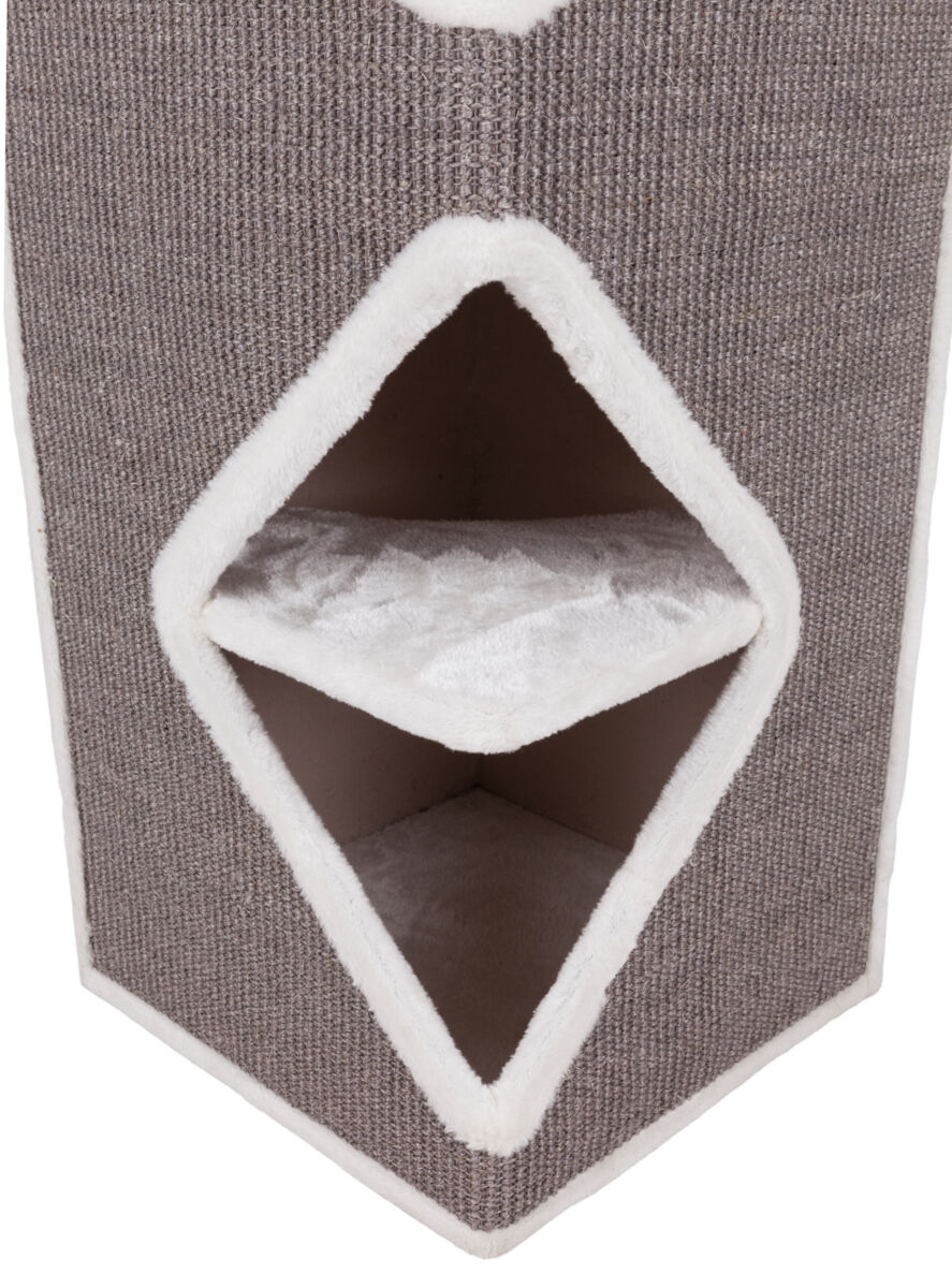 Cat Tower Arma, 98cm, gris/bleu/gris Cat Tower Arma, 98cm, gris/bleu/gris