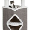 Cat Tower Arma, 98cm, gris/bleu/gris